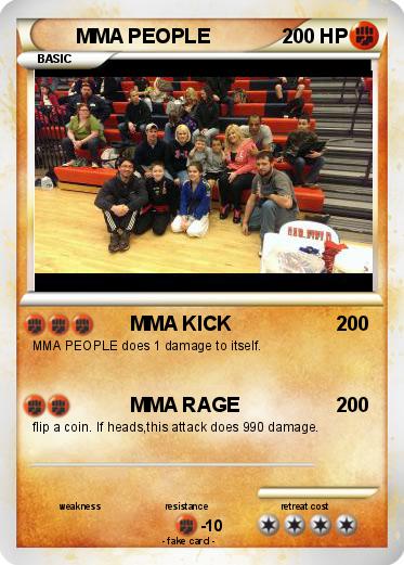 Pokemon MMA PEOPLE