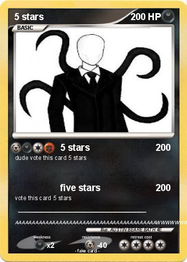 Pokemon 5 stars