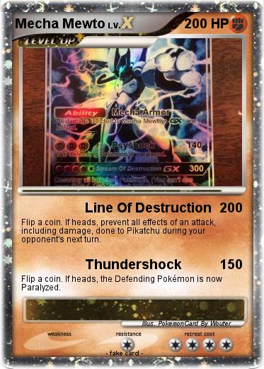 Pokemon Mecha Mewto