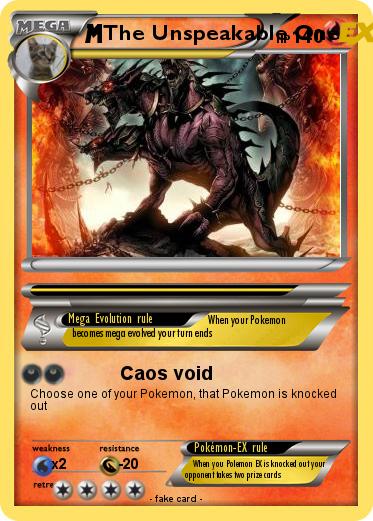 Pokemon The Unspeakable One