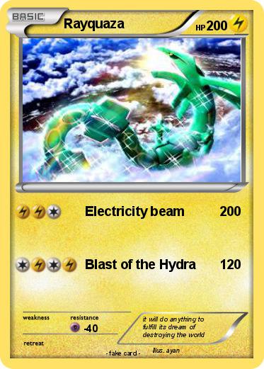 Pokemon Rayquaza