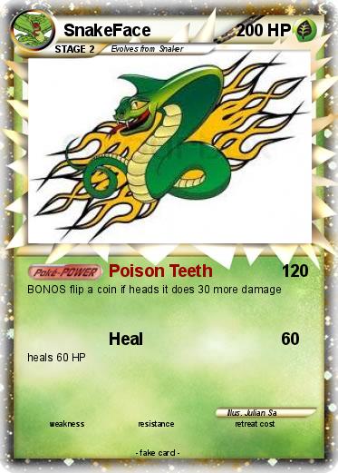 Pokemon SnakeFace