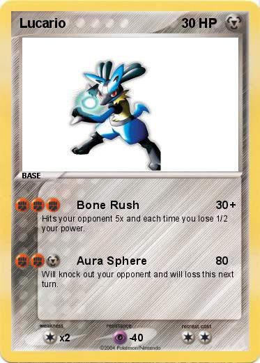 Pokemon Lucario