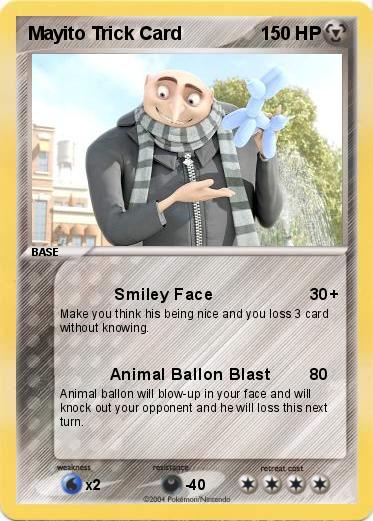 Pokemon Mayito Trick Card