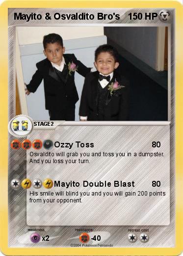 Pokemon Mayito & Osvaldito Bro's