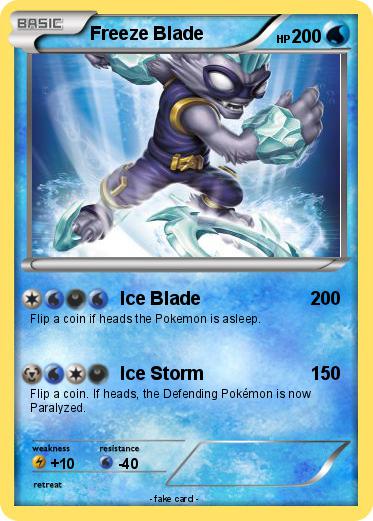 Pokemon Freeze Blade