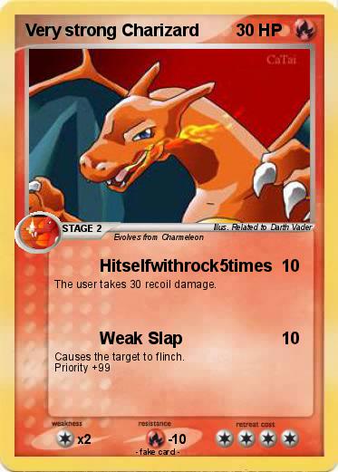 Pokemon Very strong Charizard