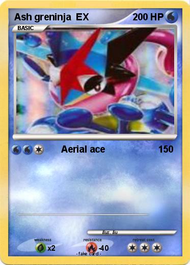 Pokemon Ash greninja  EX