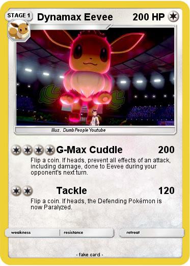 Pokemon Dynamax Eevee