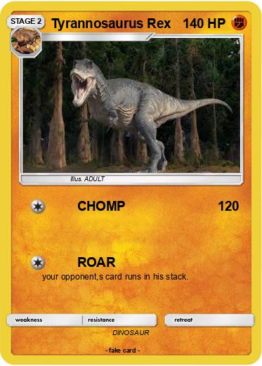 Pokemon Tyrannosaurus Rex