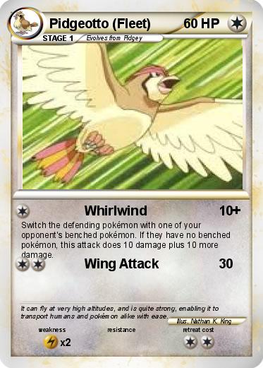 Pokemon Pidgeotto (Fleet)