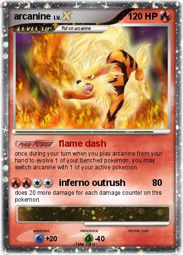 Pokemon arcanine