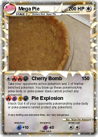 Pokemon Mega Pie