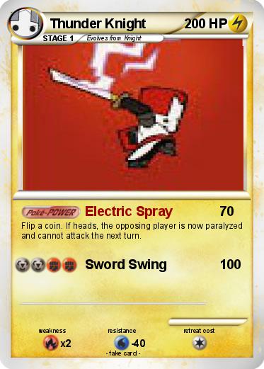 Pokemon Thunder Knight