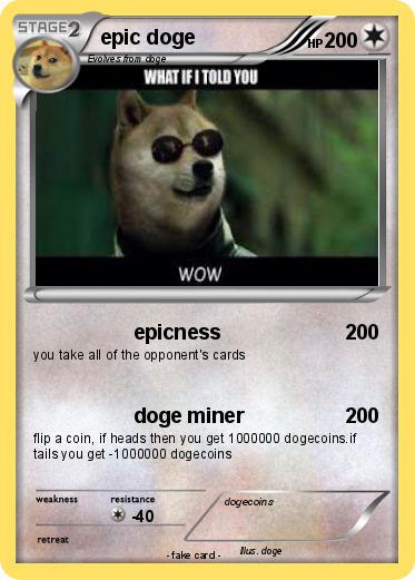 Pokemon epic doge