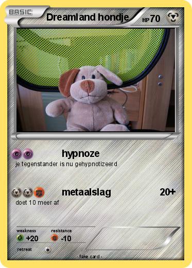 Pokemon Dreamland hondje