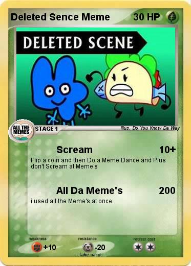 Pokemon Deleted Sence Meme