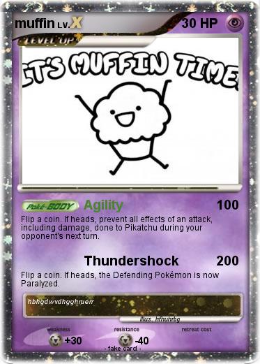 Pokemon muffin