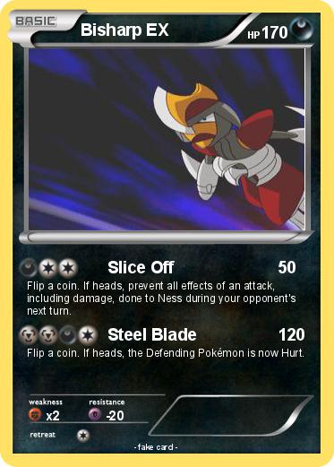 Pokemon Bisharp EX