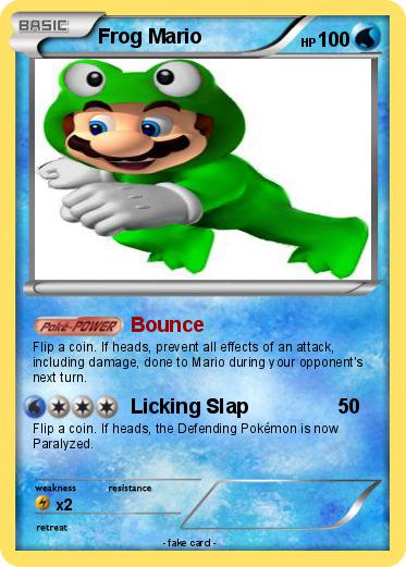 Pokemon Frog Mario