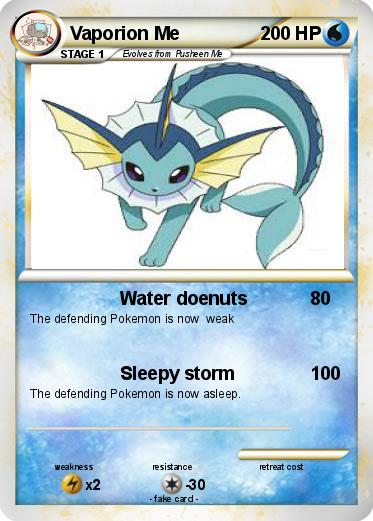 Pokemon Vaporion Me