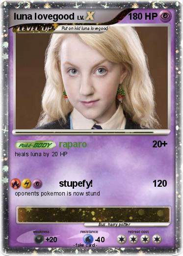 Pokemon luna lovegood