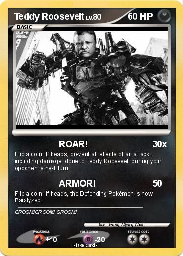 Pokemon Teddy Roosevelt