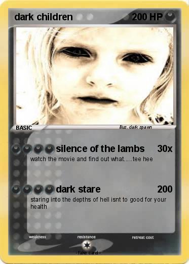 Pokemon dark children