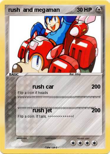 Pokemon rush  and megaman