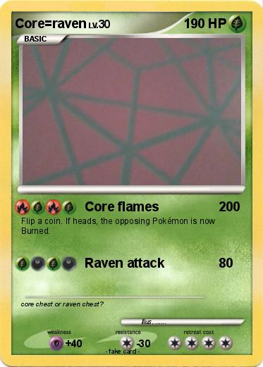 Pokemon Core=raven
