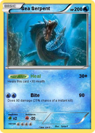 Pokemon Sea Serpent