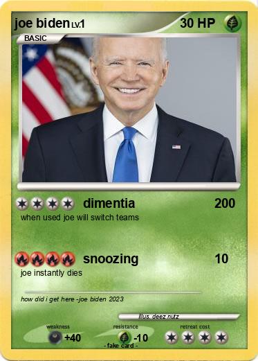 Pokemon joe biden