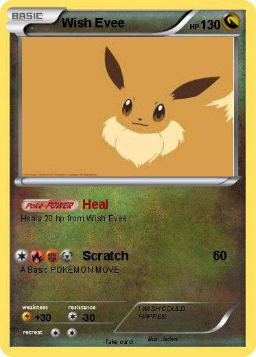 Pokemon Wish Evee