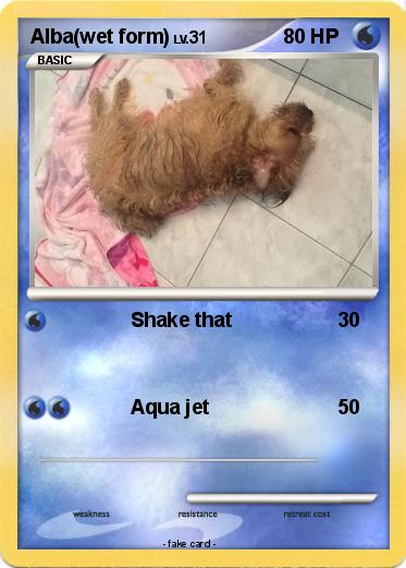 Pokemon Alba(wet form)