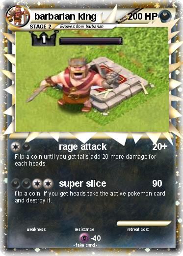 Pokemon barbarian king