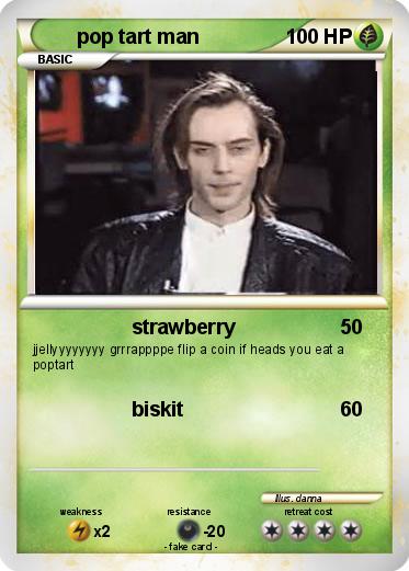 Pokemon pop tart man