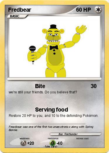 Pokemon Fredbear