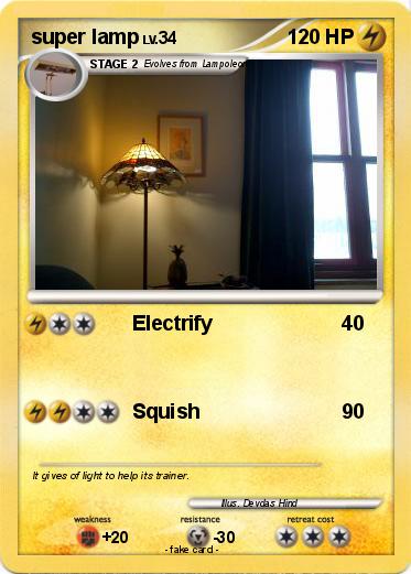 Pokemon super lamp
