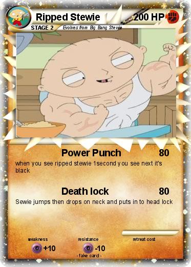 Pokemon Ripped Stewie