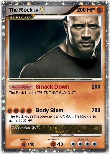 Pokemon The Rock