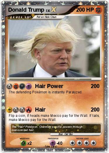 Pokemon Donald Trump