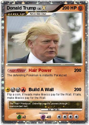 Pokemon Donald Trump