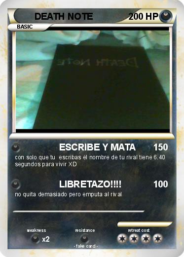 Pokemon DEATH NOTE