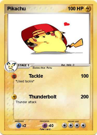 Pokemon Pikachu
