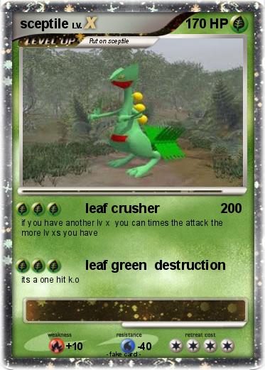 Pokemon sceptile