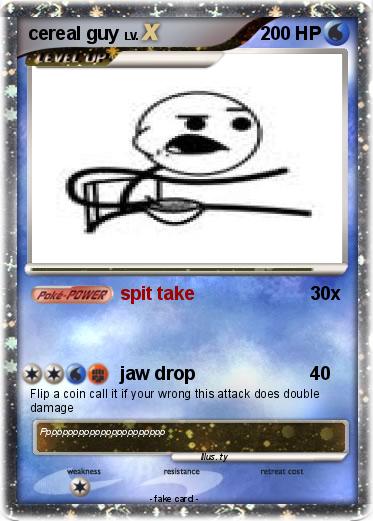 Pokemon cereal guy