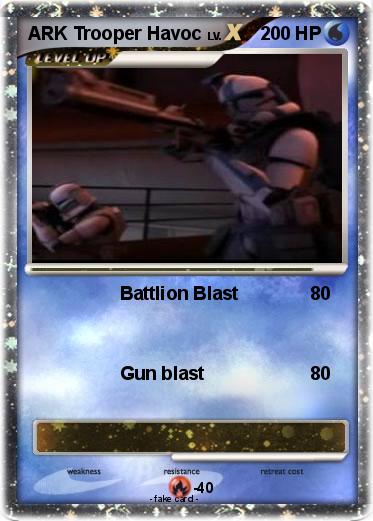 Pokemon ARK Trooper Havoc