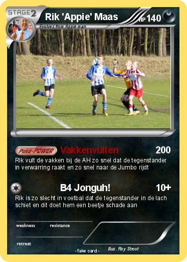 Pokemon Rik 'Appie' Maas