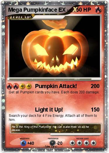 Pokemon Mega Pumpkinface EX