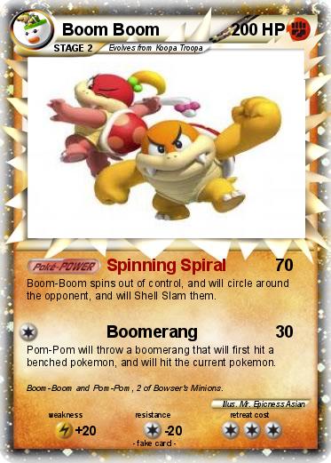Pokemon Boom Boom